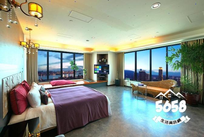85旅行家 Apartment Kaohsiung Luaran gambar